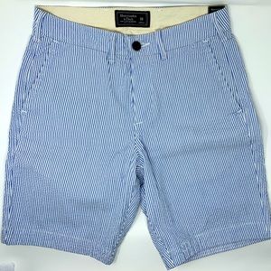 Abercrombie & Fitch Men’s seersucker shorts